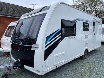 Lunar Clubman ES 2017 3 Berth Caravan End Washroom