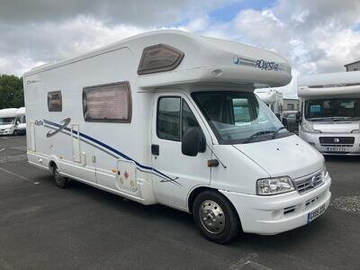 Lunar Roadstar 720 Motorhome 4 Berth End Bathroom 2005