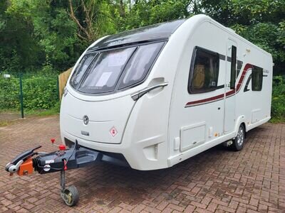 2015 Swift Elegance 565 - 4 Berth - ALDE, Motor Mover, Solar, A/C & Self Level!