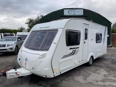 2011 Swift Fairway 550 - 4 Berth FIXED BED - END BATHROOM Caravan- B002