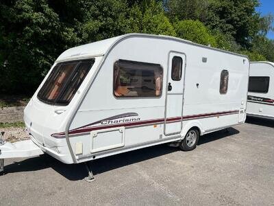 Swift Charisma Caravan 550 4 Berth 2006 Single Axle Fixed Corner Bed Motor Mover