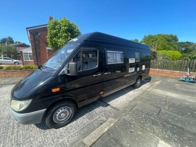 Mercedes benz sprinter camper motorhome project