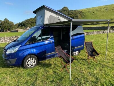 2014 FORD TRANSIT CUSTOM CAMPERVAN CONVERSION WITH SOLAR AND WIFI READY TO GO