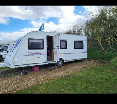 4 berth touring caravans used fixed bed