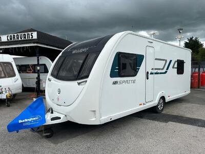 2019 Sprite Major 4EB - Rear Island Bed - 4 Berth - Touring Caravans