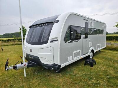 NEW 2024 Coachman Laser 575 Xtra Transverse Fixed Double Bed