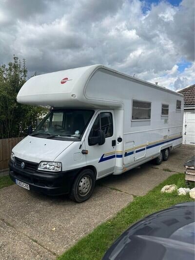 REDUCED for QUICK SALE 2003 Burstner Argos 747-2 Fiat Ducato 2.8D Only