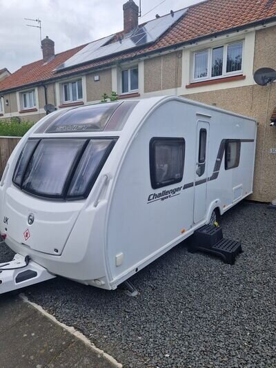 2012 swift challenger 554 fixed bed 4 berth