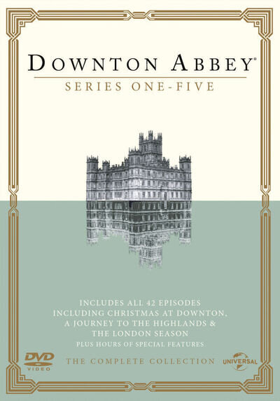 Downton Abbey: Series 1-5 DVD (2014) Hugh Bonneville cert 12 19 discs