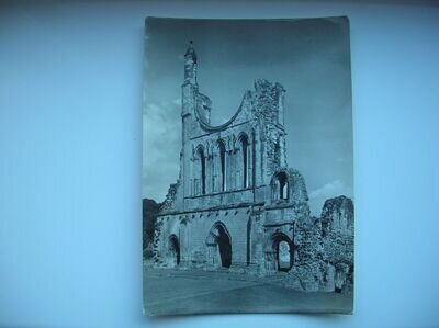 Byland Abbey near Thirsk – West Front. (Ministry of Works)