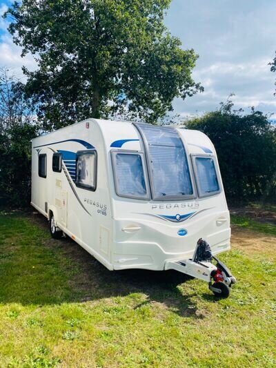 2014 Bailey Pegasus Rimini GT65 4 berth Fixed single beds Caravan - 151