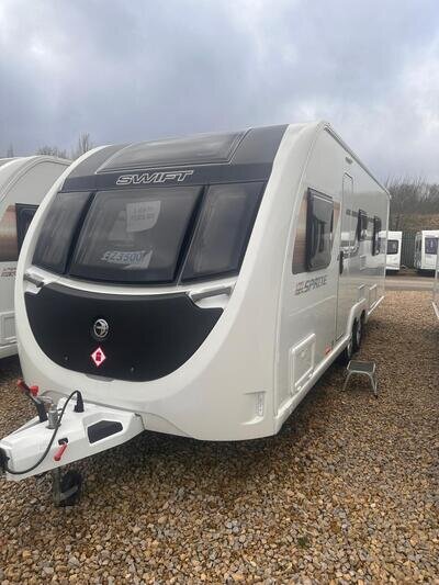 SWIFT SPRITE QUATTRO EW ,2022 MODEL, 6 BERTH, FIXED BED!!!