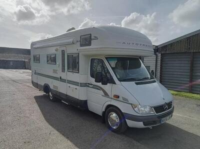 MERCEDES AUTO-TRAIL E725 SE LHD AUTOMATIC 2006 REGISTERED 06 PLATE