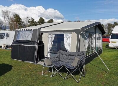 2016 Pennine Pathfinder folding camper with 2 awnings