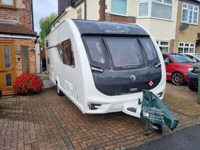 2018 Swift Challenger 590 Alde Lightly used 6 Berth- Double dinette 2 bunks