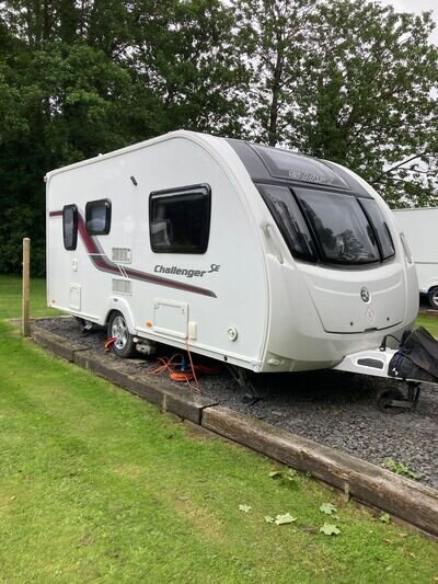 Swift Challenger SE480 Two Berth Caravan For Sale. 2013 Model.