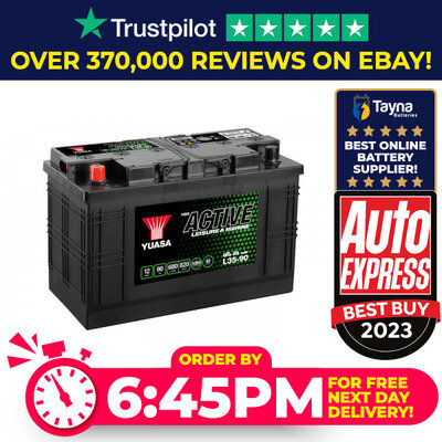 L35-90 Yuasa Leisure Battery 12V 90Ah