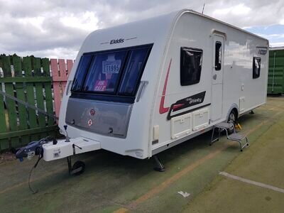 Elddis Affinity 550 - 4 Berth Island Bed Caravan - 2013, SOLD