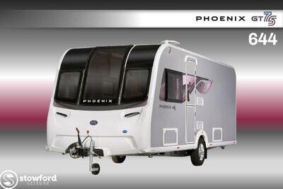 Bailey Phoenix GT75 644, NEW 2024 Touring Caravan