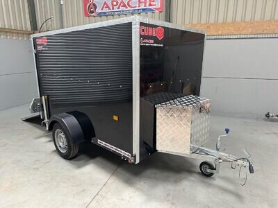 The New Cube Apache 8x5 pro 85 Box Trailer, New Model ✅UK NATIONWIDE DELIVERY