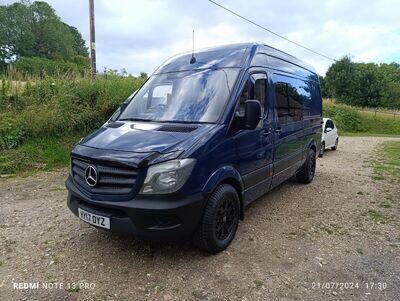 Campervan mercedes sprinter 2017 euro6