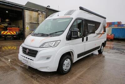 2018 Fiat Ducato, 2-Berth, 2-Seatbelts, End-fixed Bed, Motorhome for Sale.