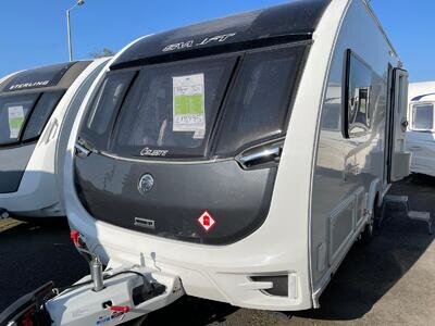 Swift Celeste 480 SE 2 Berth 2017 Caravan Mover & Awning