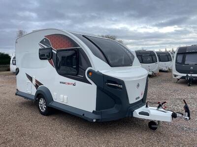 2022 SWIFT BASECAMP 4 - 4 BERTH TOURING CARAVAN - SIDE DINETTE/BUNKS