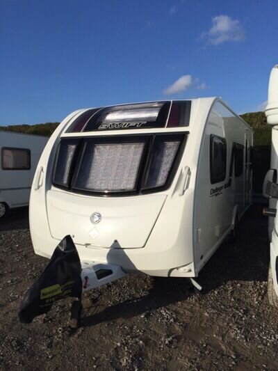 2013 Swift Challenger 585 Sport, 6 berth with fixed bunks and motor mover