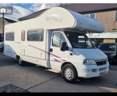 6/7 berth low mileage motor home