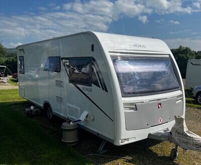 4 berth touring caravans used fixed bed