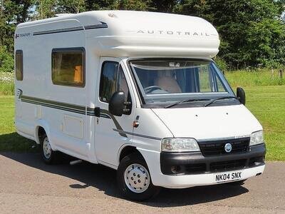 2004 Fiat Ducato Auto-Trail Tracker SE Motorhome Diesel Manual