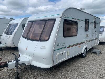 ELDDIS AVANTE 524 - 4 BERTH CARAVAN + END WASHROOM