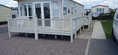 Caravan sited at Highfields and the Haven central Skegness. ABI SUNINGDALE