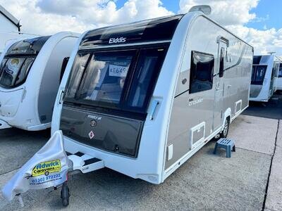 Elddis Crusader Mistral Transverse Island Bed Rear Bathroom