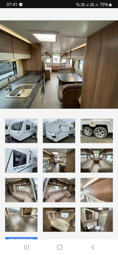 2019 BAILEY PEGASUS GRANDE TURIN T A 2019 6 BERTH TWIN AXLE FIXED REAR BED WITH