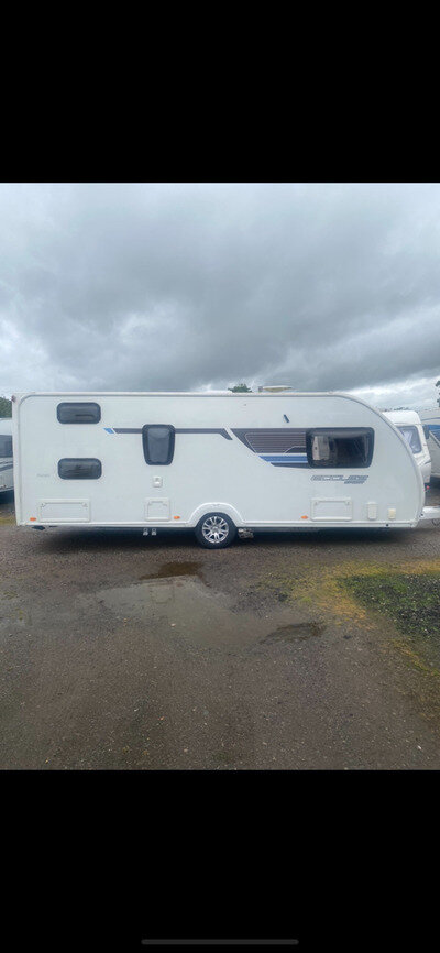 Sterling Eccles sports 586 6 berth 2013 model Caravan motor mover awning