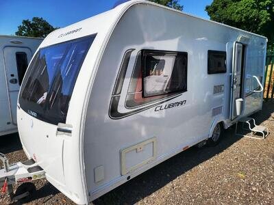 Lunar Clubman ES 2013 4 Berth Centre Dinette Touring Caravan