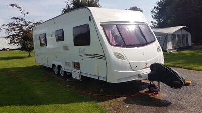 2008 used Lunar Delta SB 4 berth caravan