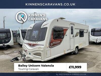 Bailey Unicorn Valencia 2014 4 Berth Touring Caravan