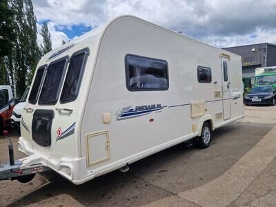 2012 Bailey Pegasus 514 4 berth touring caravan large end bathroom