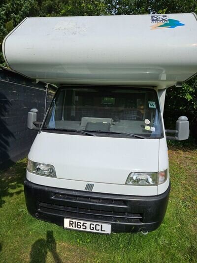 fiat ducato motorhome ,left hand drive ,