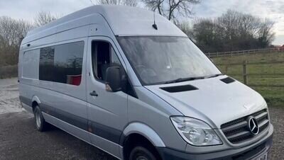 Mercedes Sprinter XLWB Automatic Auto A/C Super Extra High FSH 27,500 miles