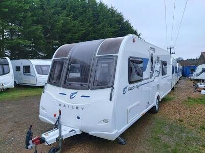 2016 Bailey Pegasus Ancona 5 Berth Fixed Bunks Side Dinette Caravan