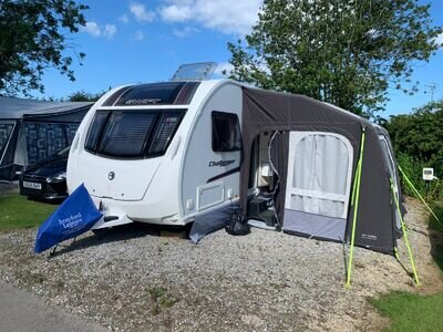 Swift challenger hi-style 554 Single axle caravan