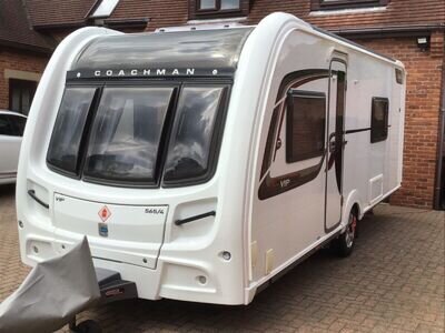 COACHMAN VIP 565 / 2015 / 4 BIRTH CARAVAN. EXCELLENT CONDITION INSIDE AND OUT
