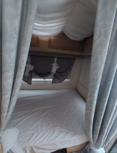 Abbey 4 berth caravan with fixed bed