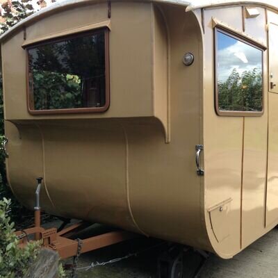 Vintage burlingham 3 berth caravan