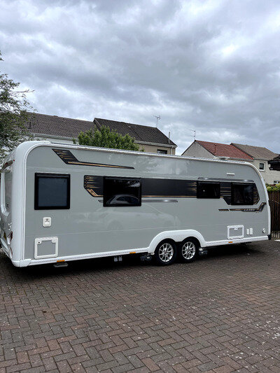 Coachman Laser Xcel 875 twin axle 2020 caravan