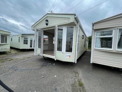 Static Holiday Caravan For Sale Off Site Pemberton Mystique 38ftx12ft, 2